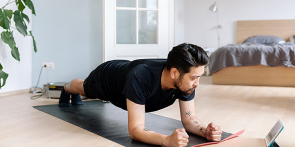 Exercising home workout essentials tips stay safe b